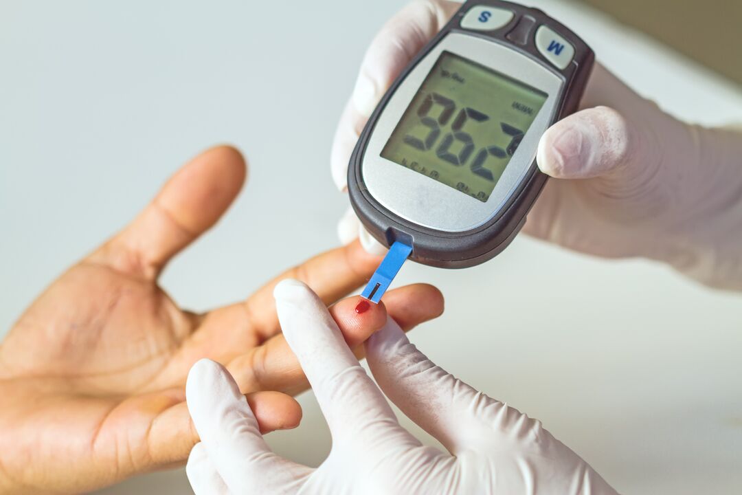 high blood sugar in the test before taking Glucoren